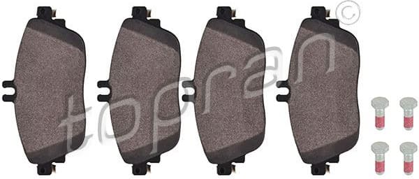 Brake Pad Set, disc brake 408 551