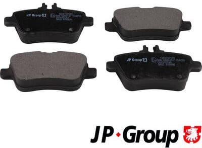 Brake Pad Set, disc brake JP 1363702510