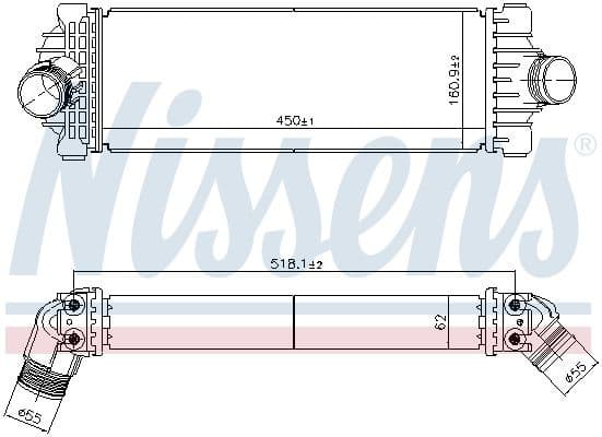 Charge Air Cooler ** FIRST FIT ** 961230 - image 5