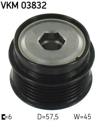 Freewheel clutch alternator VKM03832 - image 2