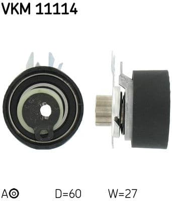 Tensioner Pulley, timing belt VKM 11114 - image 2