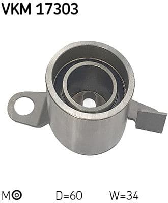 Tensioner Pulley, timing belt VKM 17303 - image 2