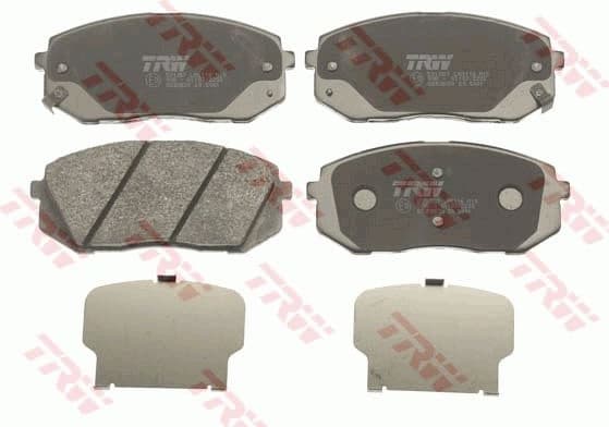 Brake Pad Set, disc brake COTEC GDB3530 - image 4