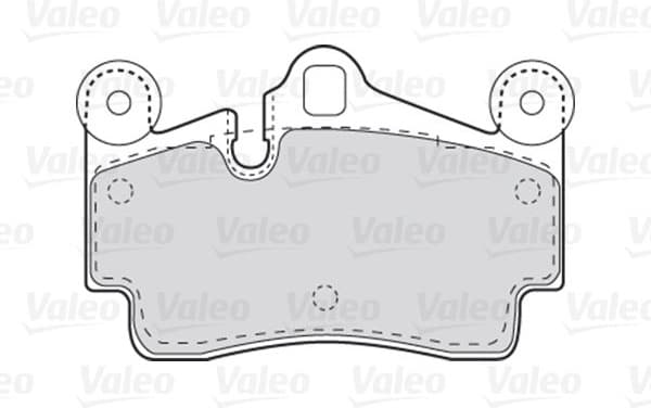 Brake Pad Set, disc brake ESSENTIAL 301770 - image 2