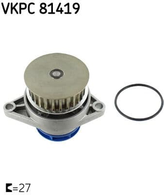 Water Pump, engine cooling VKPC 81419 - image 2