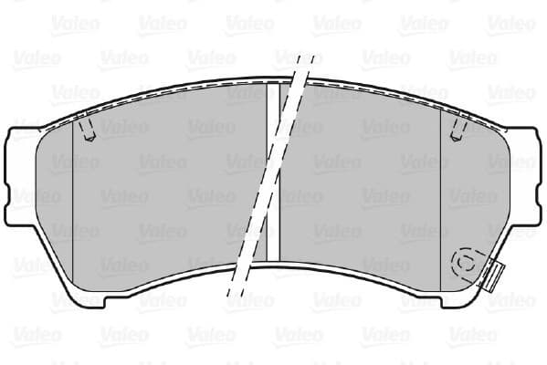 Brake Pad Set, disc brake ESSENTIAL 301071 - image 2