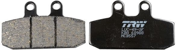 Brake Pad Set, disc brake Organic Allround MCB557 - image 2