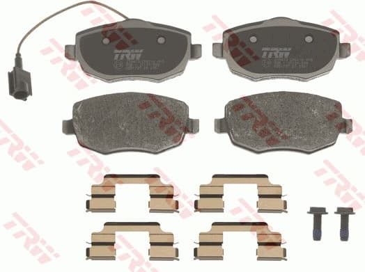 Brake Pad Set, disc brake COTEC GDB1707 - image 3