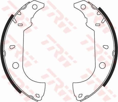 Brake Shoe Set GS8614 - image 2