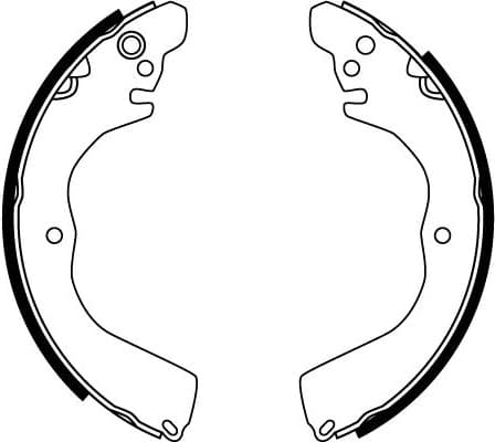 Brake Shoe Set, parking brake GS8762 - image 3