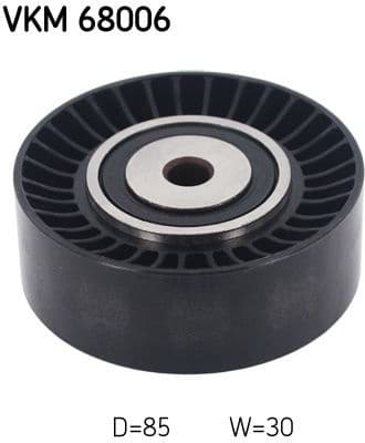 Deflection/Guide Pulley, V-ribbed belt VKM68006 - image 2