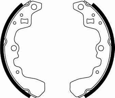 Brake Shoe Set GS8248 - image 3