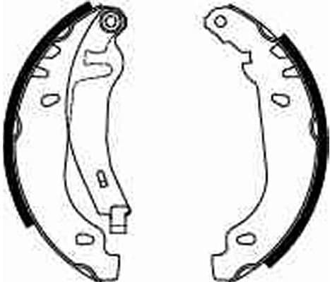 Brake Shoe Set GS8531 - image 3