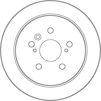 Brake Disc DF7257 - image 2