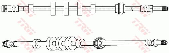 Brake Hose PHB617 - image 4