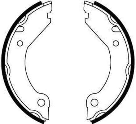 Brake Shoe Set, parking brake GS8204 - image 3
