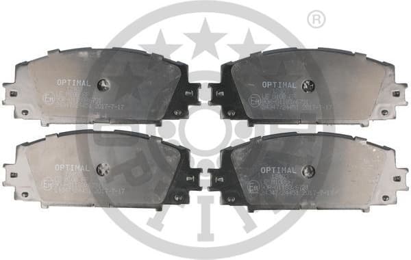 Brake Pad Set, disc brake BP-12403