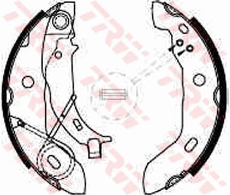 Brake Shoe Set GS8627 - image 2