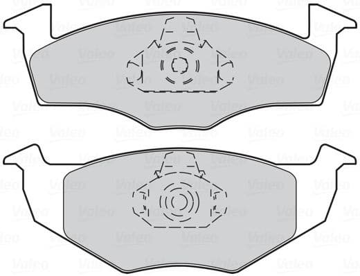 Brake Pad Set, disc brake ESSENTIAL 301403