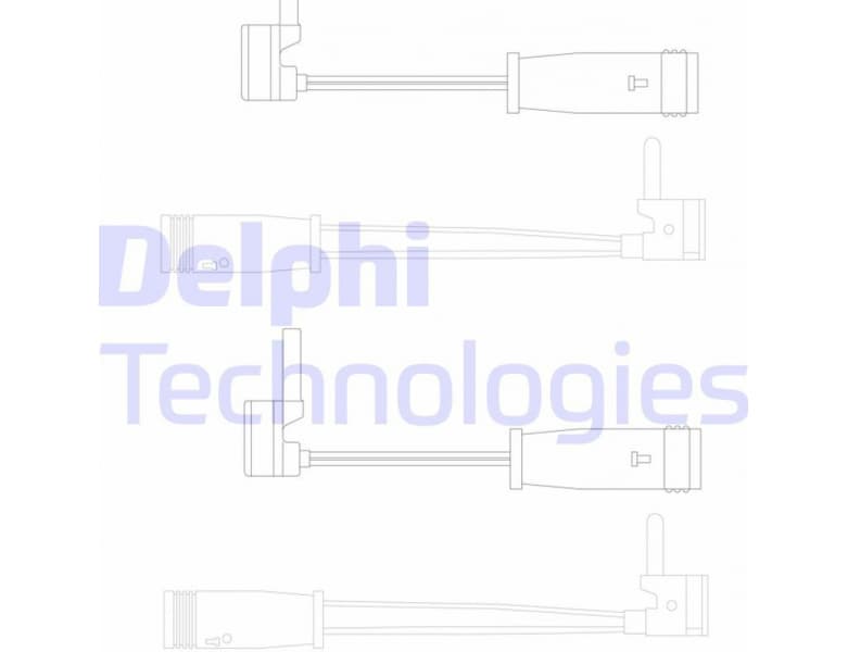 Warning Contact, brake pad wear LZ0163