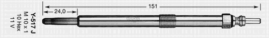 Glow plug ECO 526351 - image 2