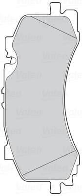 Brake Pad Set, disc brake ESSENTIAL 302316 - image 2