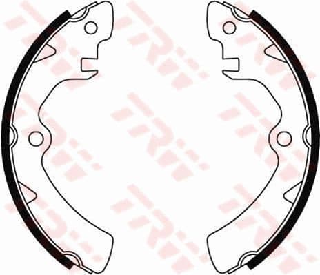Brake Shoe Set GS8195 - image 2