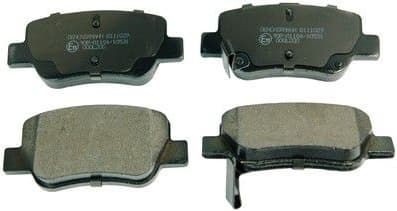 Brake Pad Set, disc brake B111029