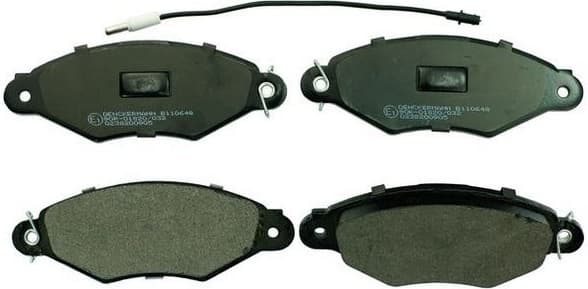 Brake Pad Set, disc brake B110648