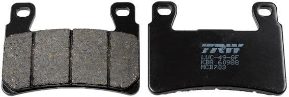 Brake Pad Set, disc brake Organic Allround MCB703