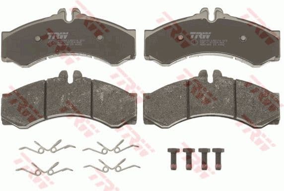 Brake Pad Set, disc brake COTEC GDB1288 - image 3