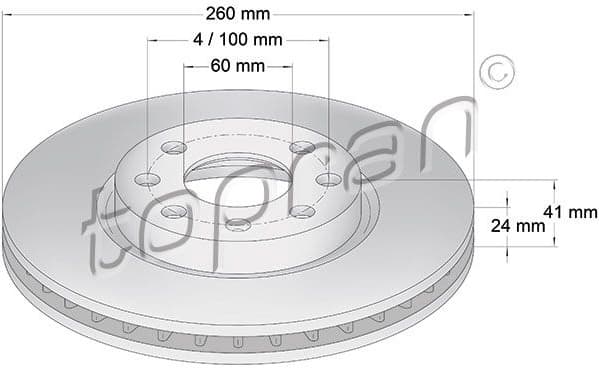 Brake Disc 206 120