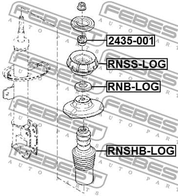 Suspension Strut Support Mount RNSS-LOG - image 2