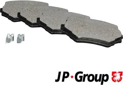Brake Pad Set, disc brake JP 4763600410