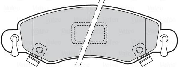 Brake Pad Set, disc brake ESSENTIAL 301453 - image 2