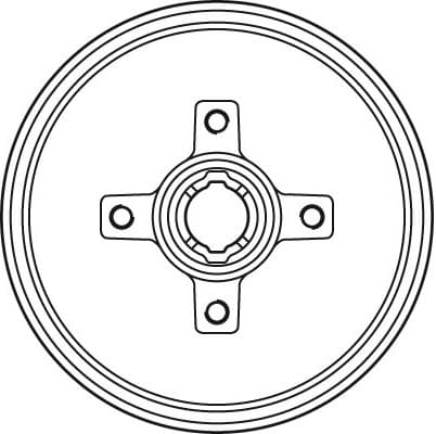 Brake Drum DB4134BR - image 3