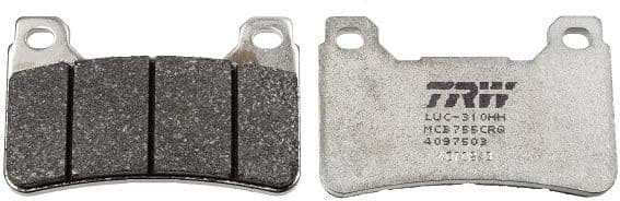 Brake Pad Set, disc brake Hyper Carbon Racing MCB755CRQ - image 2