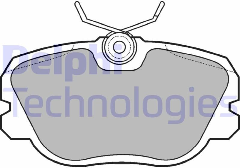 Brake Pad Set, disc brake LP731