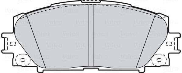 Brake Pad Set, disc brake ESSENTIAL 302076 - image 2
