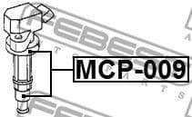 Plug, coil MCP-009 - image 2