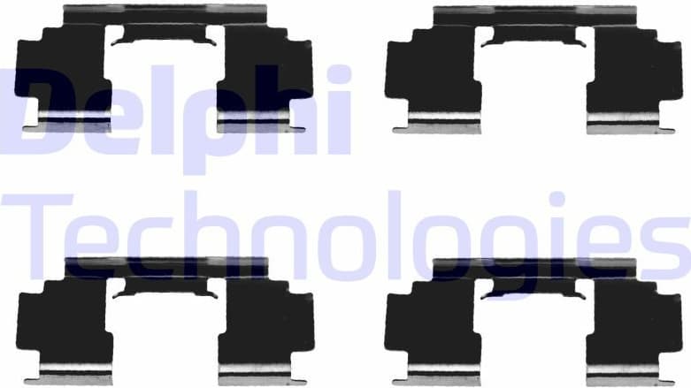 Accessory Kit, disc brake pad LX0301