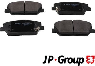 Brake Pad Set, disc brake JP 3663604110
