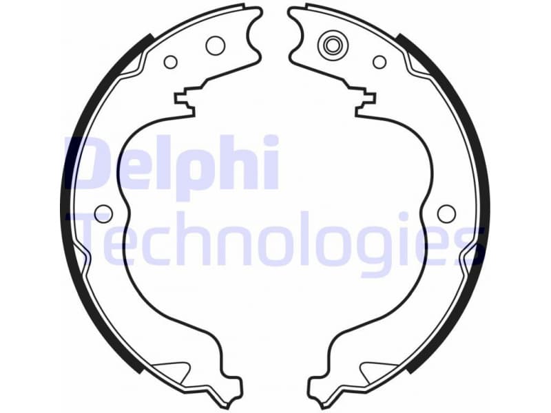 Brake Shoe Set, parking brake LS2008