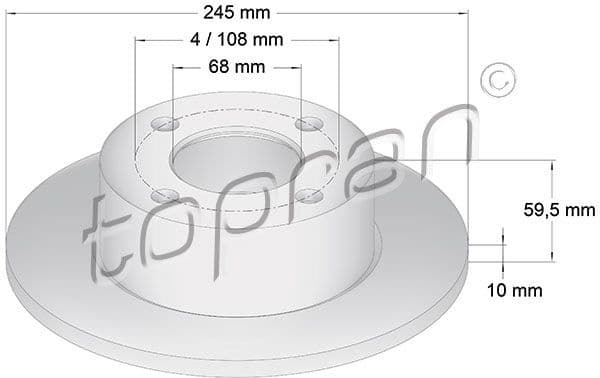 Brake Disc 103 702