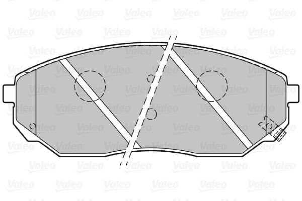 Brake Pad Set, disc brake ESSENTIAL 301654 - image 2