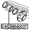 Wheel Bearing DAC34640037