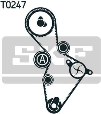 Water Pump & Timing Belt Kit VKMC 01220 - image 4