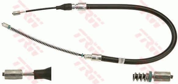 Cable Pull, parking brake GCH1666 - image 2