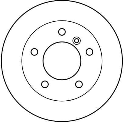 Brake Disc TRW SINGLE DF4088S - image 4