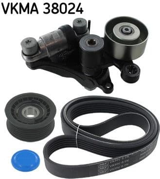 V-ribbed Belt Set VKMA38024 - image 2